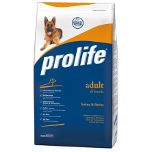 Prolife Dog Adult сухой корм для собак с индейкой и ячменем 3 кг