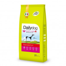 Dailydog Adult Medium Breed сухой корм для взрослых собак средних пород с ягненком и говядиной - 20 кг