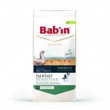 Сухой корм Babin Selective Junior Sensitive для щенков с 18 до 24 месяцев с чувствительным пищеварением с курицей - 3 кг