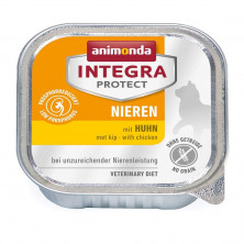 Animonda Integra Protect Renal влажный корм для взрослых кошек при хронической почечной недостаточности с курицей в консервах - 100 г
