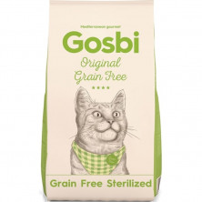 Сухой беззерновой корм Gosbi Original Cat Grain Free Sterilized для стерилизованных кошек с курицей - 3 кг