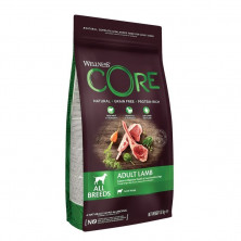Wellness Core сухой корм для взрослых собак всех пород из ягненка с яблоком - 1,8 кг