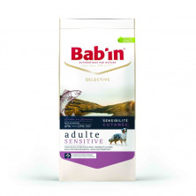 Сухой корм Babin Selective Adulte Sensitive для взрослых собак с чувствительным пищеварением с лососем - 12 кг