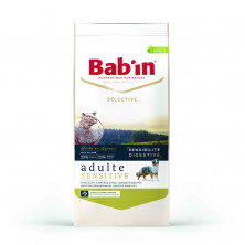 Сухой корм Babin Selective Adulte Sensitive для взрослых собак с чувствительным пищеварением с ягненком - 12 кг