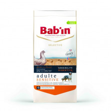 Сухой корм Babin Selective Adulte Sensitive для взрослых собак с чувствительным пищеварением с курицей - 3 кг