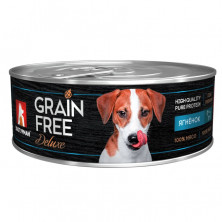 Зоогурман Grain Free Deluxe влажный корм для взрослых собак всех пород с ягненком - 100 г