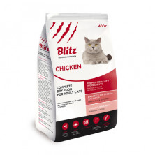 Blitz Adult Cats Chicken для кошек с курицей - 400 г