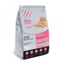 Blitz Adult Cats Lamb для кошек с ягненком - 2 кг