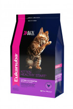 Eukanuba Kitten Healthy Start для котят, беременных и кормящих кошек с курицей - 5 кг
