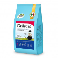 Dailycat Grain Free Adult Steri lite сухой беззерновой корм для стерилизованных кошек с лососем и тунцом - 400 г