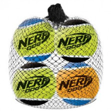 Игрушка для собак Nerf Мяч теннисный пищащий - 4,5 см
