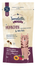 Bosch Sanabelle Snack подушечки с курицей и свеклой лакомство для кошек - 55 г
