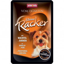 Animonda Vom Feinsten Kleiner Racker влажный корм для собак c перепелами и грушей в паучах - 85 г