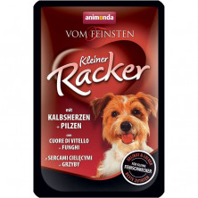 Animonda Vom Feinsten Kleiner Racker влажный корм для собак c телячьим сердцем и грибами в паучах - 85 г