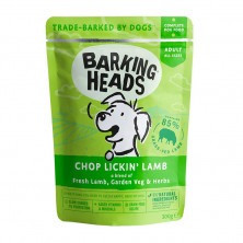 Влажный корм Barking Heads Chop Lickin' Lamb для взрослых собак с ягненком - 0,300 кг