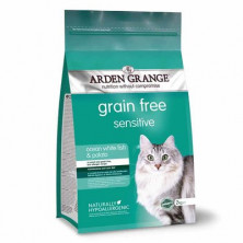 AG Adult Cat Корм сухой беззерновой, для взрослых кошек с деликатным желудком и/или чувствительной кожей - 2 кг
