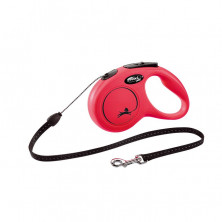 Flexi New Comfort cord M поводок-рулетка для собак, красная 8 м, до 20 кг