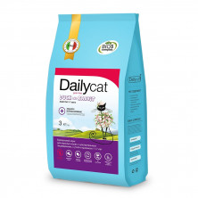 Dailycat Grain Free Adult сухой беззерновой корм для взрослых кошек с уткой и кроликом - 3 кг