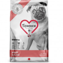1st Choice GF Derma Care сухой корм для взрослых собак всех пород с гиперчувствительной кожей с лососем - 18 кг