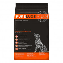 Сухой корм PureLuxe для взрослых собак с лососем и горошком 10.89 кг