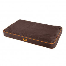 Ferplast Polo 80 подушка для собак со съемным непромокаемым чехлом, коричневая