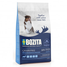Bozita Grain Free Reindeer 30/20 сухой корм беззерновой для взрослых собак c нормальным и повышенным уровнем активности с оленем - 3,5 кг