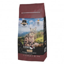 Landor Sterilized & Light сухой корм для кошек с избыточным весом и стерилизованных, с кроликом и рисом - 2 кг