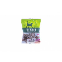 TiTBiT Хрустящие подушечки для кошек с паштетом из говядины - 30 г