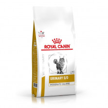 Сухой диетический корм Royal Canin Urinary S/O Moderate Calorie для взрослых кошек при МКБ и ожирении - 1,5 кг