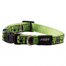 Ошейник для собак ROGZ Fancy Dress S-11мм  200-310 мм (Зеленый HB01CF)