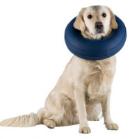 Воротник защитный Trixie для собак надувной L–XL синий