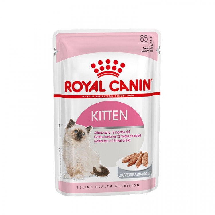 Royal Canin Kitten влажный корм для котят в паучах паштет 85 г