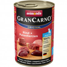 Animonda Gran Carno Original Junior с говядиной и сердцем индейки - 400 г