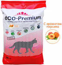 ECO Premium Персик наполнитель древесный - 55 л