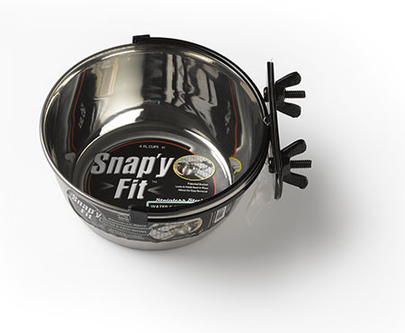 MidWest миска для клеток и вольеров нержавеющая сталь 950 мл