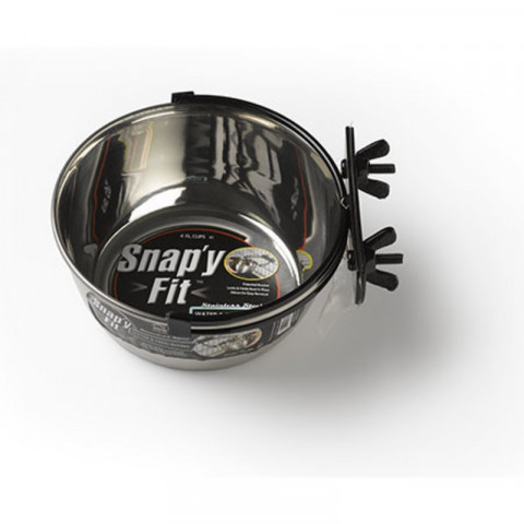 MidWest миска для клеток и вольеров нержавеющая сталь 950 мл