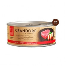 Grandorf Fillet of Tuna with Shrimps 70 гр