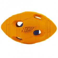Игрушка для собак Nerf Мяч для регби светящийся - 10 см