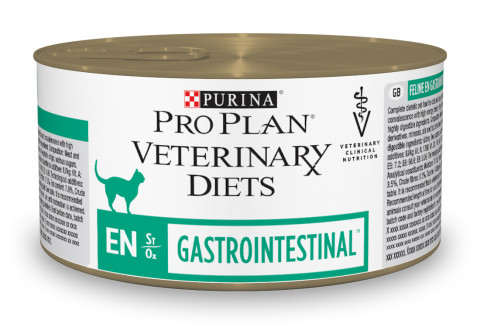 Влажный корм Pro Plan Veterinary diets EN Gastrointestinal для взрослых кошек при расстройствах пищеварения - 195 г