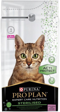 PRO PLAN с комплексом Acti-Protect 400г для стерилизованных кошек Индейка