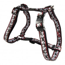 Шлейка Rogz для собак крупных и средних пород черная 1 ш