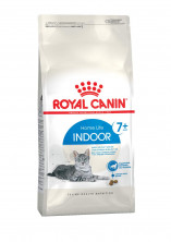Royal Canin Feline Indoor 7+ сухой корм для пожилых кошек с 7 до 12 лет, постоянно проживающим в помещении - 400 гр