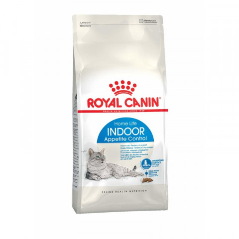 Royal Canin Indoor Appetite Control сухой корм для взрослых кошек, живущих в помещении и склонных к перееданию - 400 гр