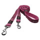 Поводок перестежка для собак ROGZ Fancy Dress S-11мм 2 м (Розовый HLM01BN)