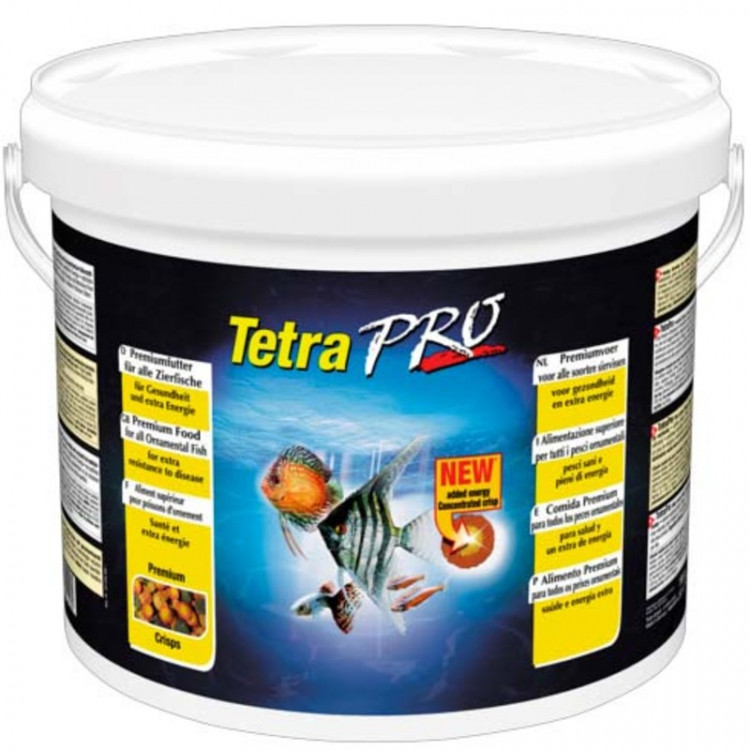 Корм Tetra Pro Energy Crisps чипсы для всех видов рыб для дополнительной энергии - 10 л (ведро) 2.1 кг