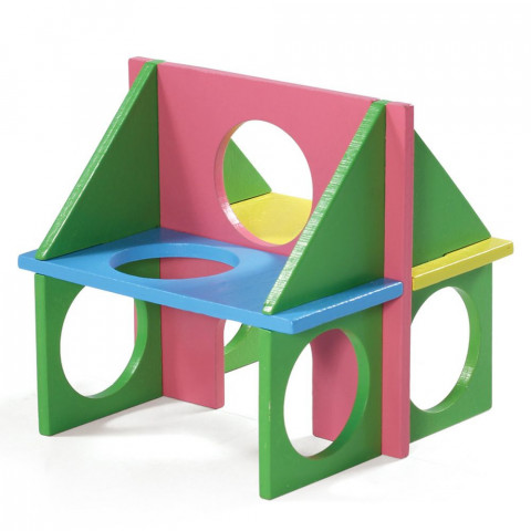 Triol Little Town складной игровой комплекс для мелких животных \"Фитнес\", 125х125х125 мм