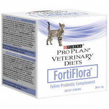 Pro Plan Veterinary Diets Forti Flora для кошек и котят для поддержания баланса микрофлоры и здоровья кишечника - 30 гр