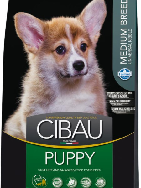 Cibau Puppy Medium сухой корм для щенков средних пород с курицей - 12 кг
