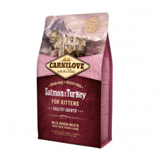 Carnilove Salmon & Turkey for Kittens для котят с лососем и индейкой - 6 кг