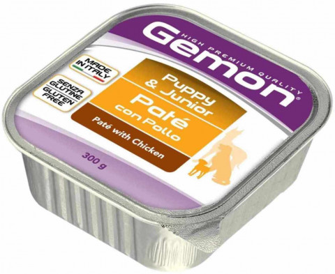 Паштет Gemon Puppy Junior для щенков с курицей 300 г